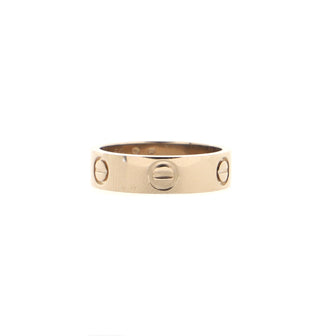 Cartier Love Band Ring 18K White Gold