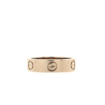 Cartier Love Band Ring 18K White Gold