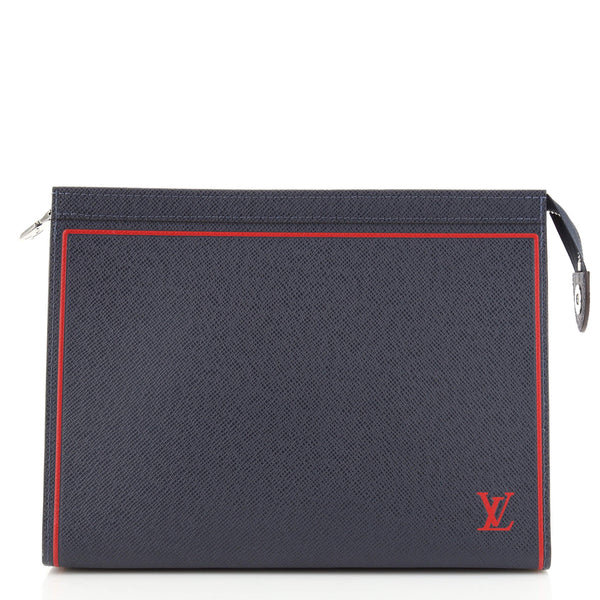 Louis Vuitton Pochette Voyage Taiga Leather Mm