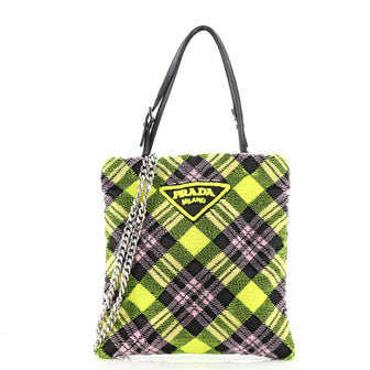 Prada plaid bag Clearance