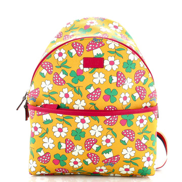 Gucci Children's Zip Backpack Printed Coated Canvas Small