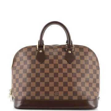 Louis Vuitton Vintage Alma Handbag Damier PM