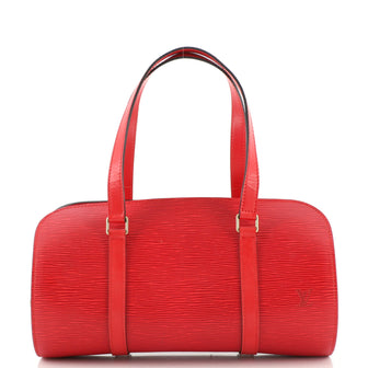 Louis Vuitton Soufflot Handbag Epi Leather