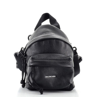 Balenciaga Explorer Backpack Leather Mini