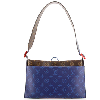 Louis Vuitton Outdoor Pouch Limited Edition Monogram Pacific Canvas Medium
