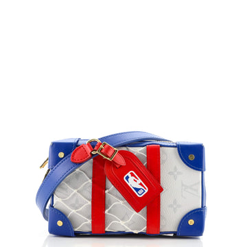 Louis Vuitton LV x NBA Soft Trunk Phone Box Monogram Antarctica Canvas