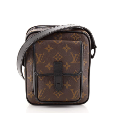 Louis Vuitton Christopher Wearable Wallet Macassar Monogram Canvas
