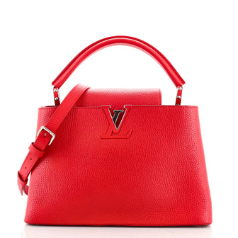 Louis Vuitton Capucines Bag Leather PM