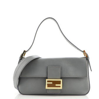 Fendi Convertible Baguette Crossbody Leather Medium