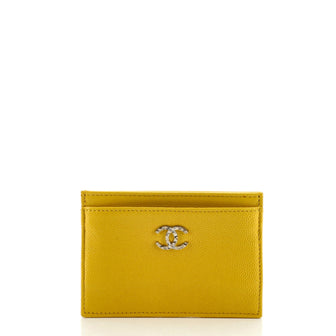 Chanel Brilliant Card Holder Caviar