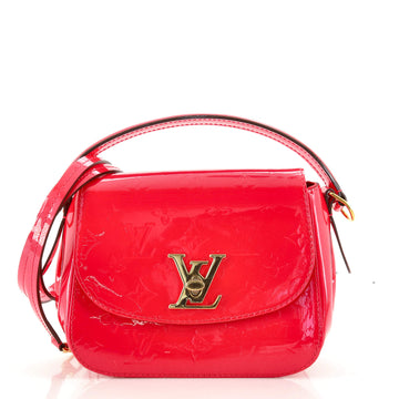 Louis Vuitton Pasadena Handbag Monogram Vernis