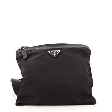 Prada Flat Messenger Bag Tessuto Small