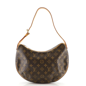 Louis Vuitton Croissant Handbag Monogram Canvas MM