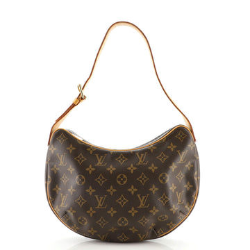 Louis Vuitton Croissant Handbag Monogram Canvas MM