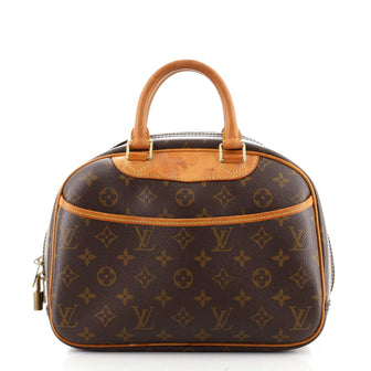Louis Vuitton Trouville Handbag Monogram Canvas