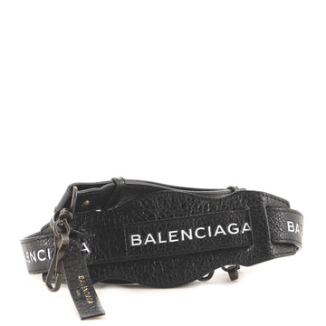 Balenciaga Classic Logo Shoulder Strap Leather