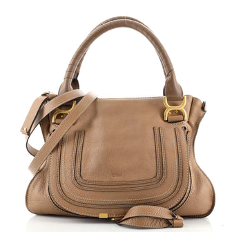Chloe Marcie Satchel Leather Medium