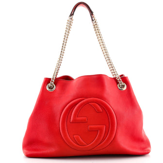 Gucci Soho Chain Strap Shoulder Bag Leather Medium
