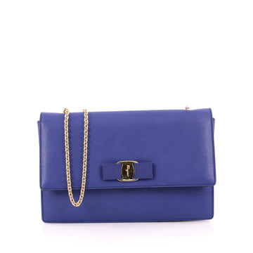 Salvatore Ferragamo Ginny Crossbody Bag Leather Medium