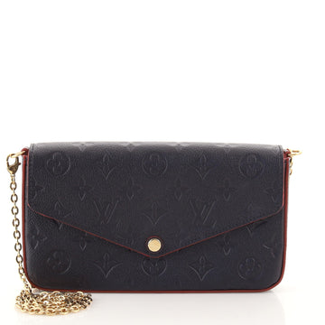 Louis Vuitton Felicie Pochette Monogram Empreinte Leather