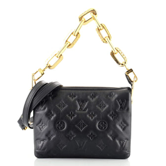 Louis Vuitton Coussin Bag Monogram Embossed Lambskin BB