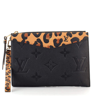 Louis Vuitton Pochette Melanie Wild at Heart Monogram Empreinte Giant MM