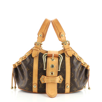 Louis Vuitton Theda Handbag Monogram Canvas GM