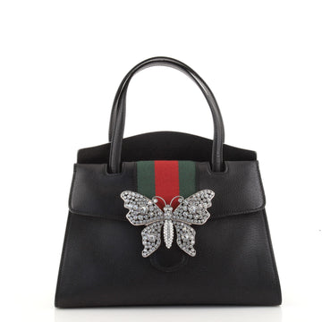 Gucci Totem Top Handle Bag Leather Medium