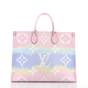 Louis Vuitton OnTheGo Tote Limited Edition Escale Monogram Giant GM