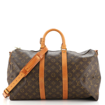 Louis Vuitton Keepall Bandouliere Bag Monogram Canvas 45