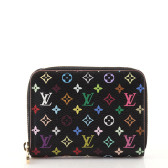 Louis Vuitton Zippy Coin Purse Monogram Multicolor