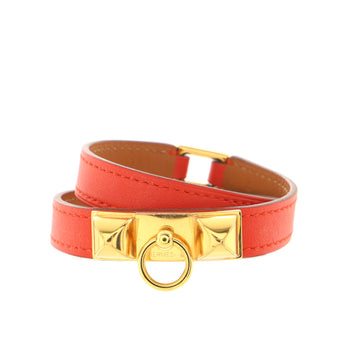 Hermes Rivale Double Tour Bracelet Leather