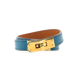 Hermes Kelly Double Tour Bracelet Leather