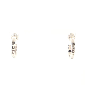 Tiffany & Co. 1837 Hoop Earrings Sterling Silver Small