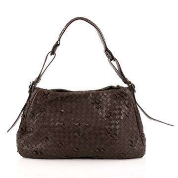 Bottega Veneta Naruto Knot Shoulder Bag Intrecciato Nappa Small
