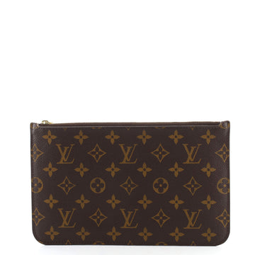 Louis Vuitton Neverfull Pochette Monogram Canvas Large