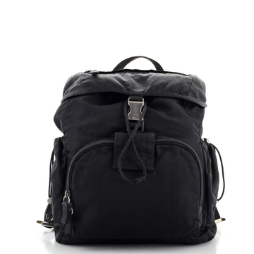 Prada Front Pocket Backpack Tessuto Medium