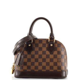 Louis Vuitton Alma Handbag Damier BB