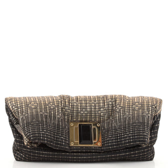 Louis Vuitton Altair Clutch Monogram Jacquard Textile