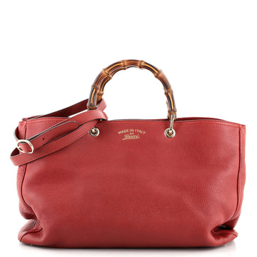 Gucci Bamboo Shopper Tote Leather Large
