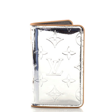 Louis Vuitton Slender Pocket Organizer Monogram Mirror Coated Canvas