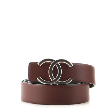 Chanel CC Reversible Belt Calfskin Medium