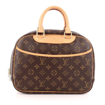 Louis Vuitton Trouville Handbag Monogram Canvas