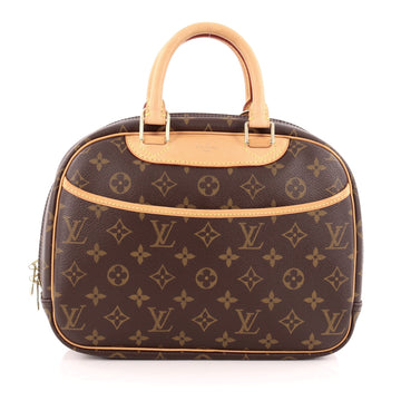 Louis Vuitton Trouville Handbag Monogram Canvas