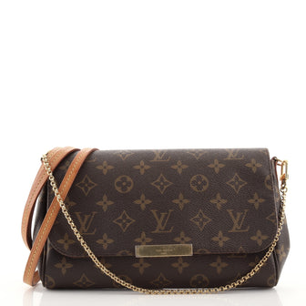 Louis Vuitton Favorite Handbag Monogram Canvas MM