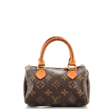 Louis Vuitton Speedy Mini HL Handbag Monogram Canvas