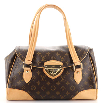 Beverly Handbag Monogram Canvas GM