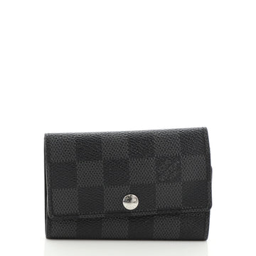 Louis Vuitton 6 Key Holder Damier Graphite