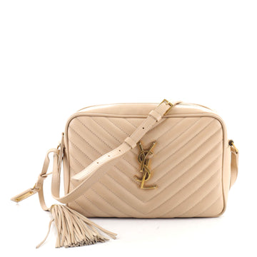 Saint Laurent Lou Camera Bag Matelasse Chevron Leather Small