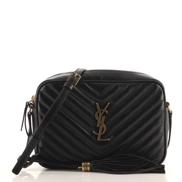 Saint Laurent Lou Camera Bag Matelasse Chevron Leather Small